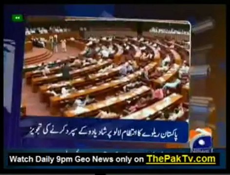 Geo News 9pm Bulletin - 16th November 2012 - Part 2