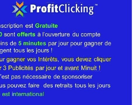 ProfitClicking - Présentation français