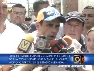 Capriles: “El que habla de la abstención le hace el juego al gobierno”