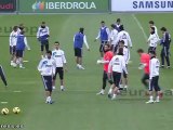 Entrenamiento del Real Madrid