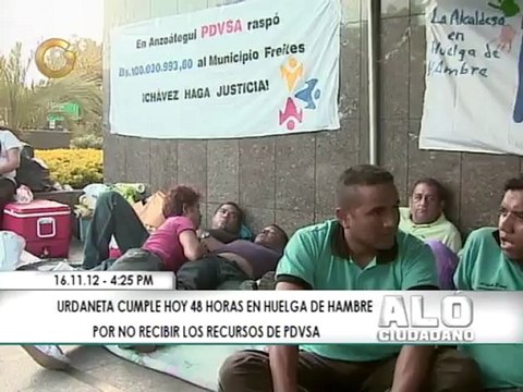 Alcaldesa de Freites en huelga de hambre: Se están apropiando indebidamente de los recursos