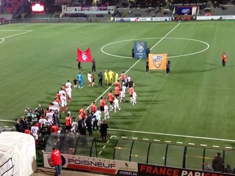 Entrée des joueurs / FC Lorient - LOSC