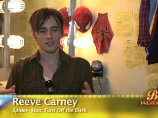 Spider-Man Turn Off The Dark - Interview Reeve Carney