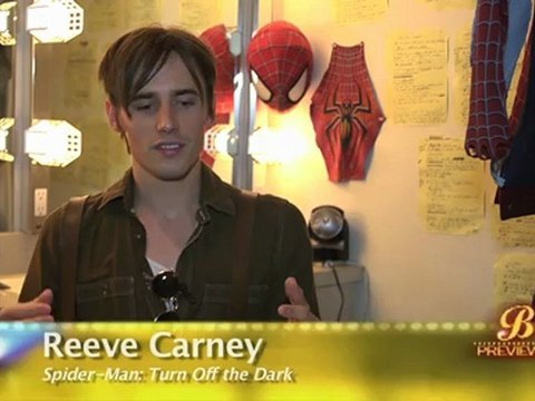 Spider-Man Turn Off The Dark - Interview Reeve Carney