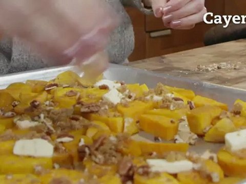 Butter-Pecan Sweet Potatoes Recipe