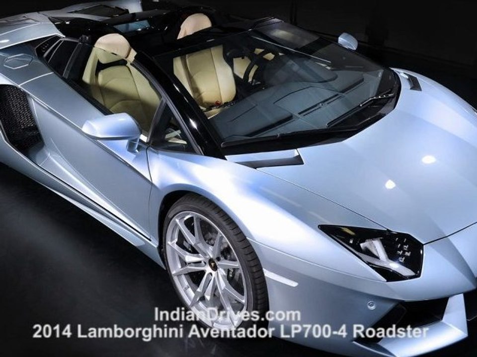 2014 Lamborghini Aventador LP700 4 Roadster : First Look