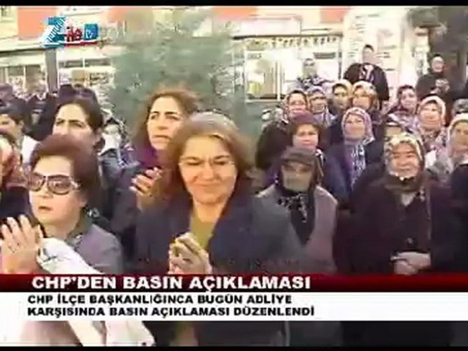 Zile chp den basın açıklaması
