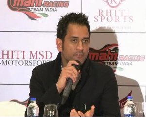 Dhoni Launches ‘Mahi’ Racing Team