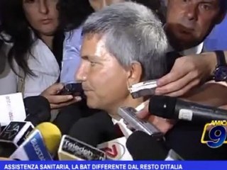 Assistenza Sanitaria, la BAT differente dal resto d'Italia