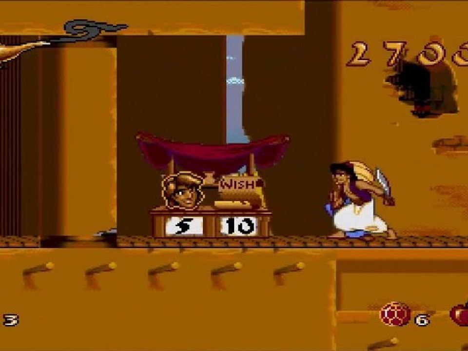Test de Aladdin ( Megadrive )