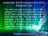 Delete Win 8 Antivirus Pro 2013 : Easy Removal Instruction