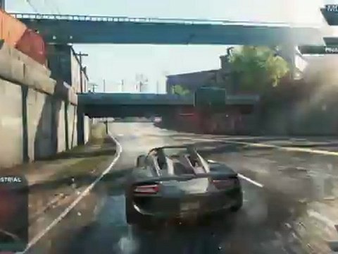 Need for Speed Most Wanted 2012 - Porsche 918 Spyder Concept Gameplay