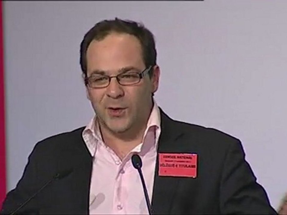 Intervention d'Emmanuel Maurel lors du Conseil national