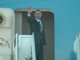 Obama departs for Asia