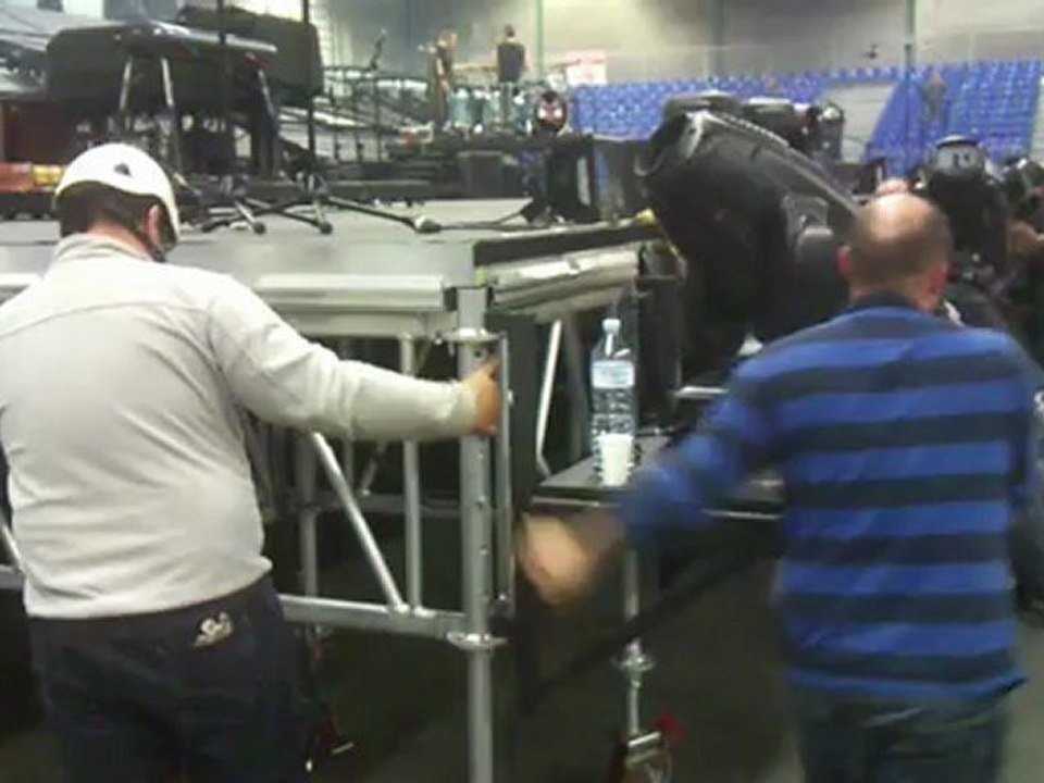 Pousse pousse scène Johnny (17 nov 2012)