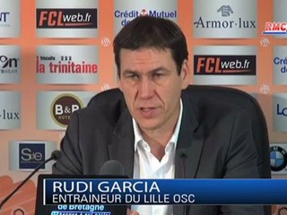 Les réactions de C. Gourcuff et R. Garcia après Lorient - Lille