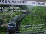Manifestation pour maintien train intercités cévenol Marseille/Clermont (Reportage TVSUD)