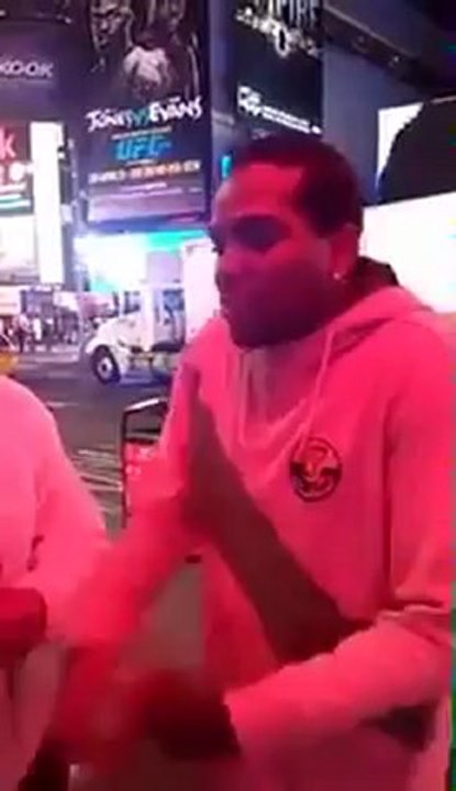 G Da Great ~ Rap Cypher On (New York City, 42nd Street Times) [ Hood Hero Ent. ]