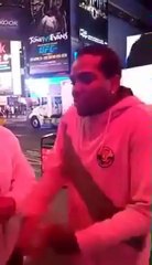 G Da Great ~ Rap Cypher On (New York City, 42nd Street Times) [ Hood Hero Ent. ]