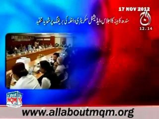 The Karachi is on fire: MQM Ministers