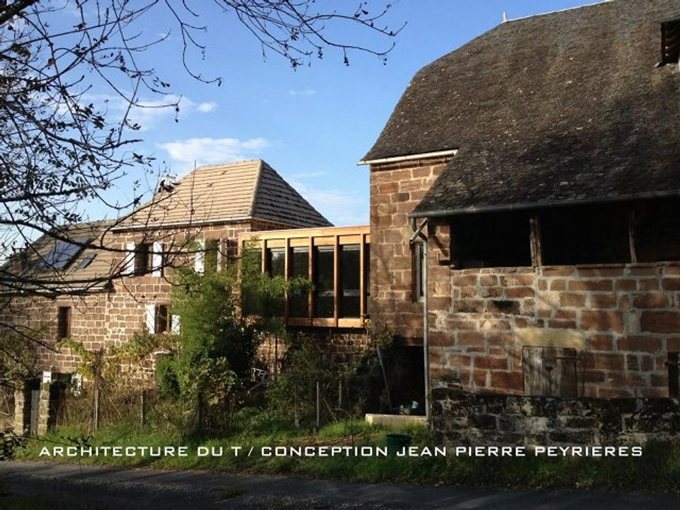 EXTENSION OSSATURE BOIS MAISON DE SALOMON