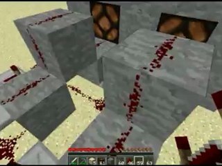 Tutoriel RedStone-Lampe redstone automatic-By ThePsyKo57