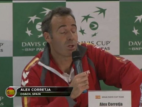 Copa Davis - Álex Corretja: Tenemos un nivel muy alto