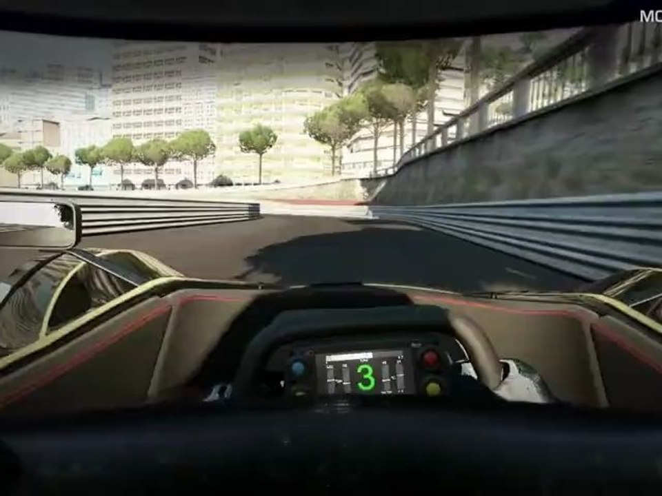 Project CARS Build 351 - BAC Mono at Azure Circuit (Monaco)
