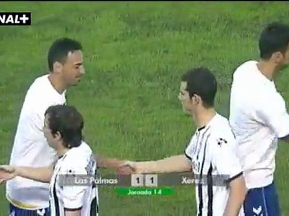 Liga Adelante  Las Palmas 1  Xerez  1