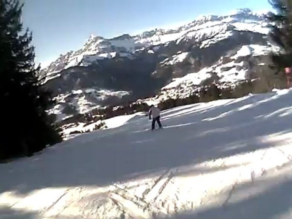 descente sur crest voland