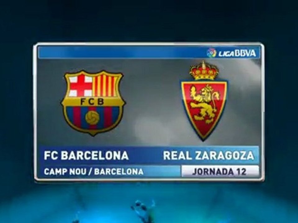 BARCELONA 3  ZARAGOZA 1