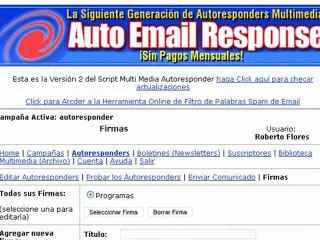 autoresponder crear mensajes