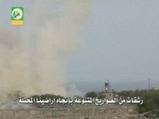 Hamas video shows rockets fired into Israel