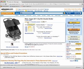 Baby Jogger 2011 City Mini Double Stroller Review