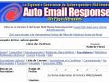 autoresponder administrar e importar suscriptores