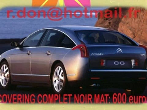 Citroen C6, Citroen C6, Essai video Citroen C6, covering Citroen C6, Citroen C6 noir mat