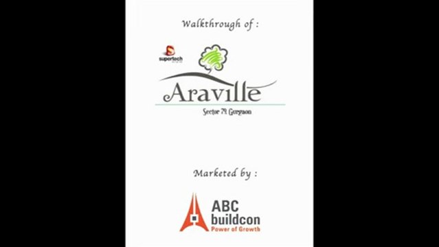 Supertech Araville, Sec 79, Gurgaon Call 9716117121