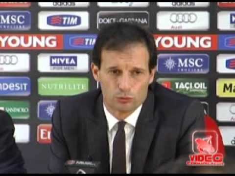 Napoli - Stasera il Milan, parla Allegri (live 17.11.12)