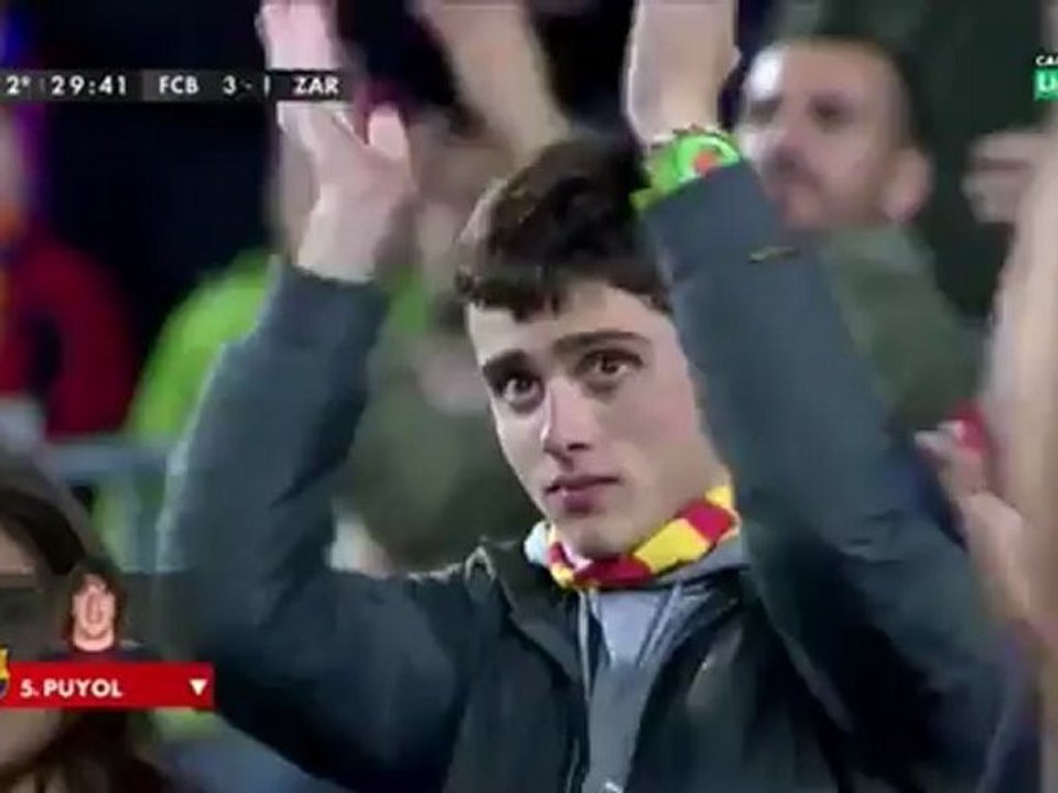 Carles Puyol vs Zaragoza