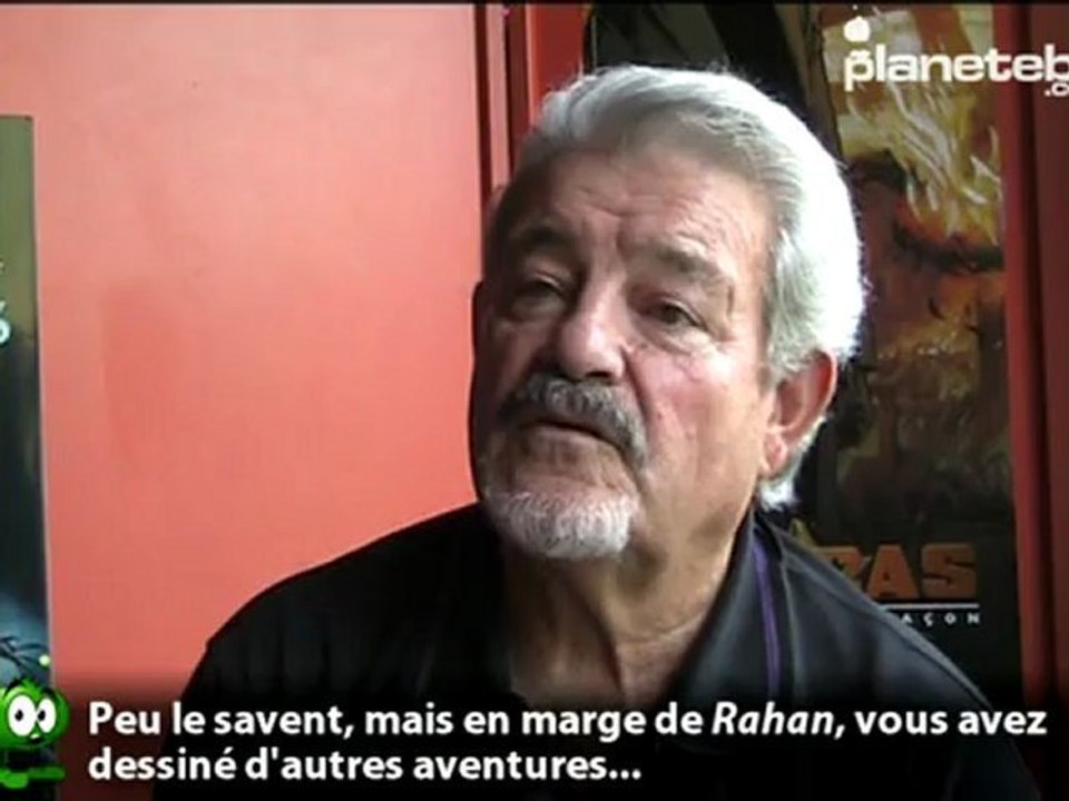 André Cheret en interview pour planetebd.com