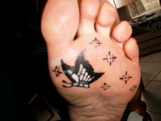 tatouage pied