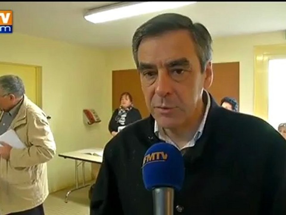 Fillon : "il y a eu une mobilisation très forte des militants de l'UMP pendant toute cette campagne"