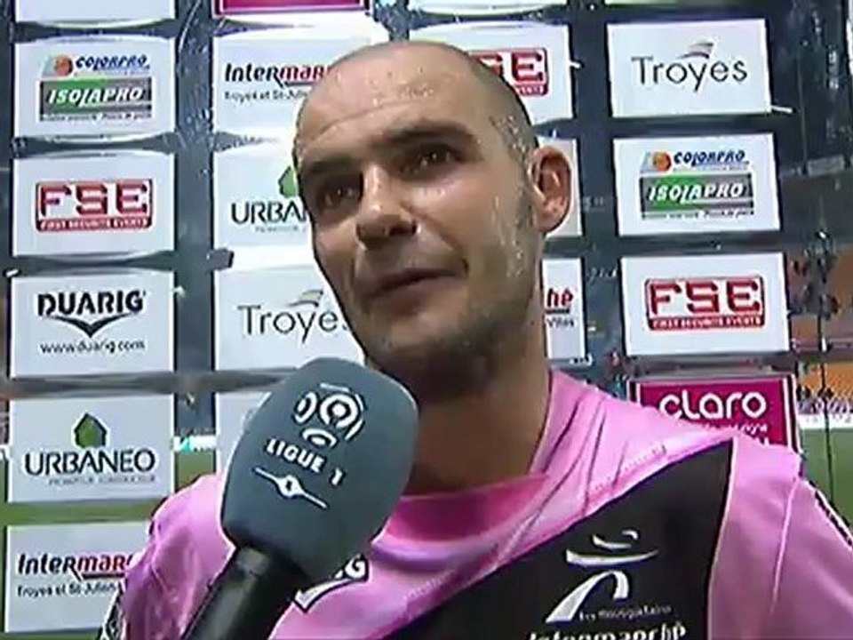 Interview de fin de match : ESTAC Troyes - AS Nancy Lorraine - saison 2012/2013