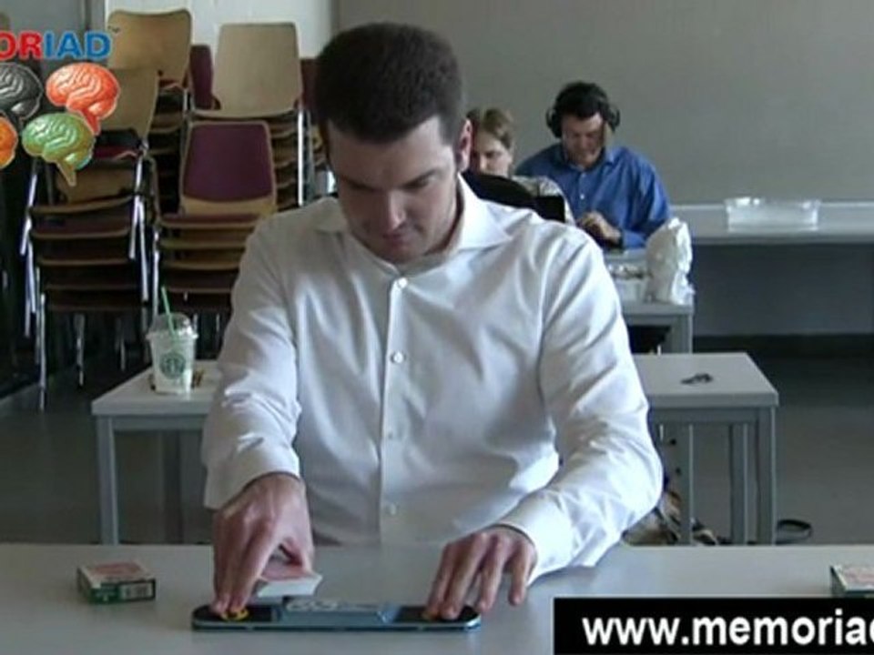 Speed Cards World Record - Simon Reinhard from Germany