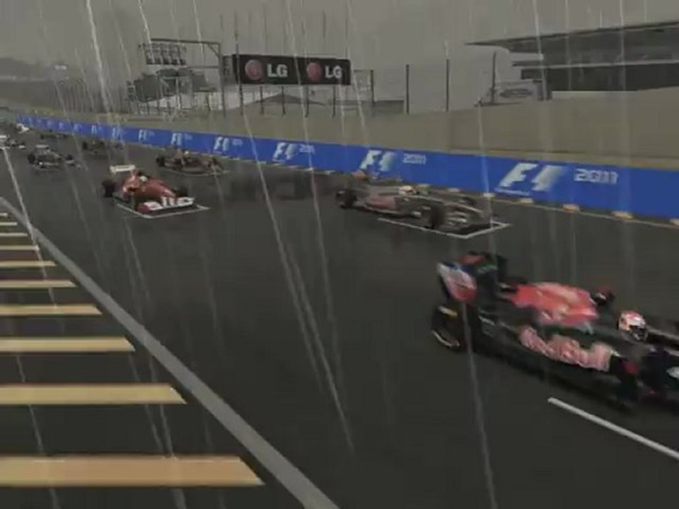 F1 2011 - GP du Brésil - Départ