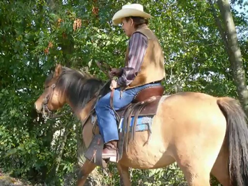 " ROLLMOPS " ET SON CHEVAL BETZA  EN BALLADE   DU 8 OCTOBRE 2011