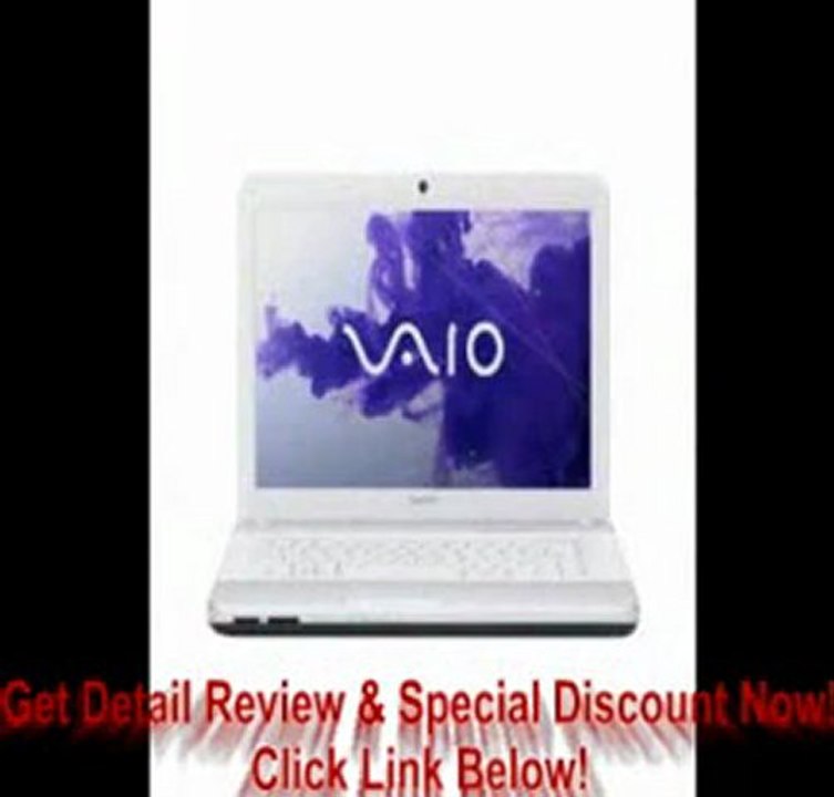 [BEST BUY] Sony VAIO VPCEG36FX/W 14-Inch Laptop (White)