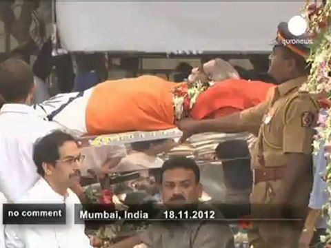 India : funeral of Hindu extremist leader - no comment