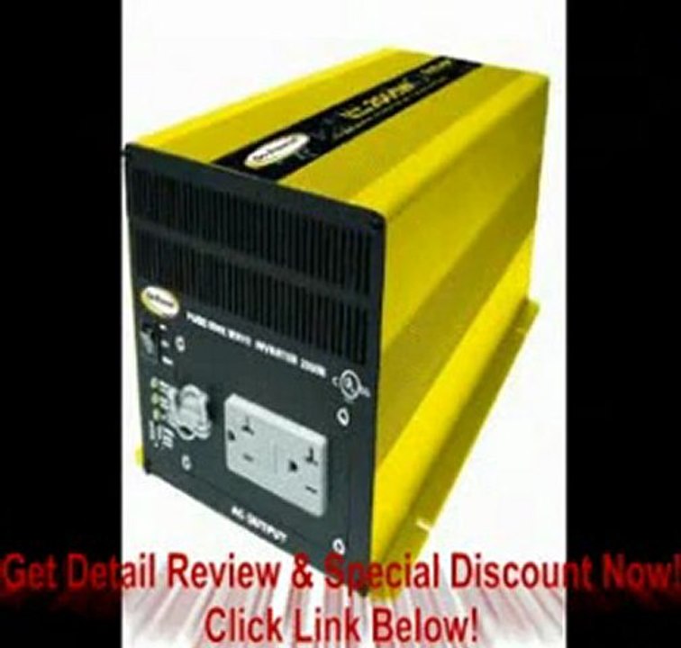 [BEST PRICE] Go Power! GP-SW2000-12 2000-Watt Pure Sine Wave Inverter
