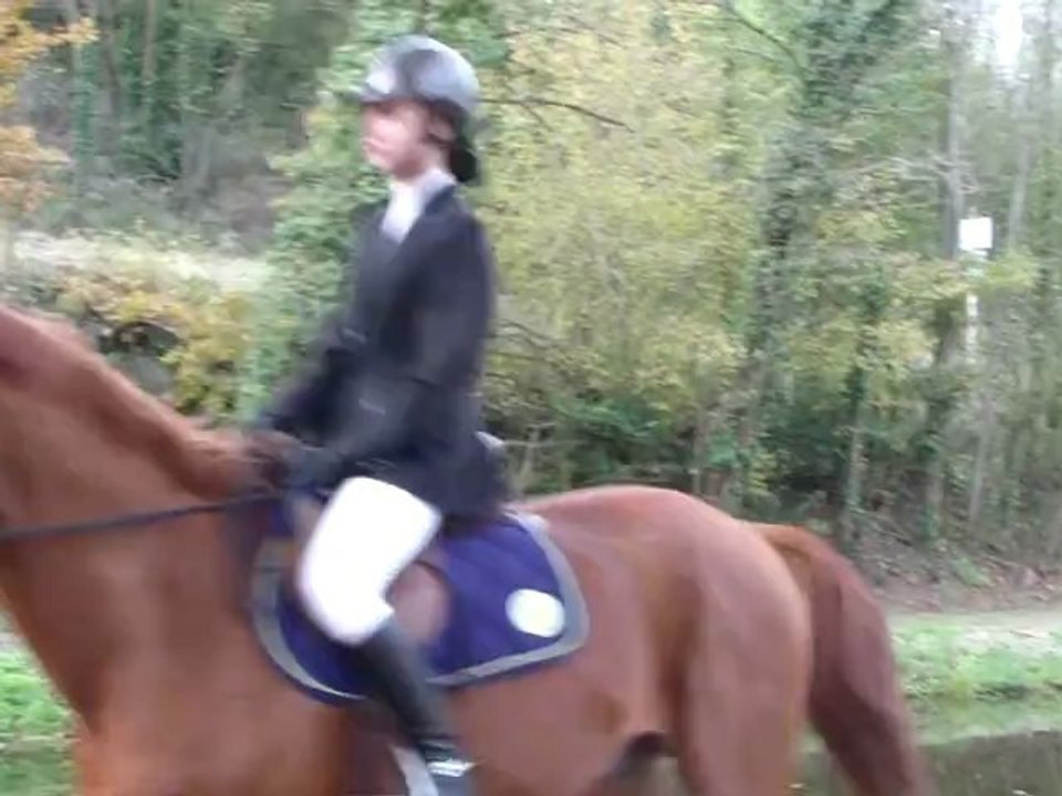 Petit galop le long du canal !